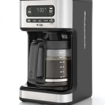 Mr. Coffee Light Stainless Steel 14-Cup Programmable Coffee Maker